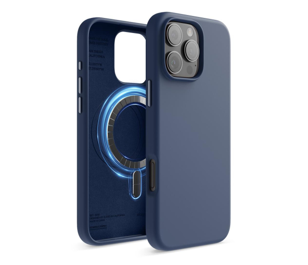 Elago Magnetic Silicone do iPhone 16 Pro Max Jean Indigo - 1278809 - zdjęcie